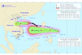 Bão số 8 hướng vào Hà Tĩnh - Quảng Trị, áp thấp nhiệt đới sắp thành bão 'đua theo' vào Biển Đông