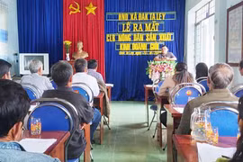 Ra mắt Câu lạc bộ "Nông dân sản xuất kinh doanh giỏi" xã Đak Ta Ley