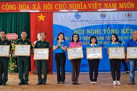 Tổng kết chương trình "Đồng hành cùng phụ nữ biên cương"