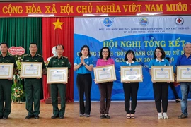 Tổng kết chương trình "Đồng hành cùng phụ nữ biên cương"