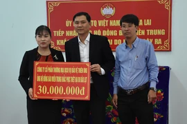 Gia Lai hỗ trợ 600 triệu đồng cho 3 tỉnh miền Trung bị thiệt hại do mưa lũ