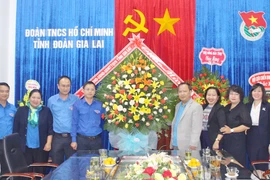 Phó Bí thư Tỉnh ủy Châu Ngọc Tuấn thăm, chúc mừng Đoàn Thanh niên Cộng sản Hồ Chí Minh tỉnh