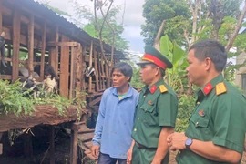 Ban Chỉ huy Quân sự huyện Chư Pưh quan tâm hỗ trợ sinh kế cho người nghèo