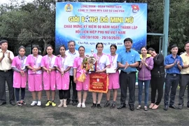 Giải bóng đá nữ mini truyền thống Cao su Chư Păh năm 2020