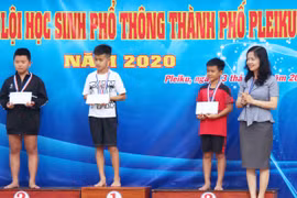 Giải Bơi lội học sinh phổ thông tỉnh Gia Lai lần thứ II: Lực lượng hùng hậu, chuẩn bị kỹ lưỡng