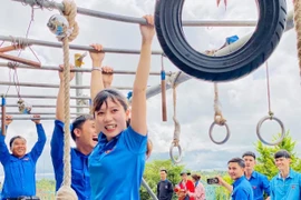 Trại huấn luyện cán bộ Đoàn-Hội tỉnh Gia Lai: Chinh phục thử thách, vượt qua chính mình