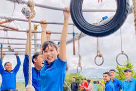 Trại huấn luyện cán bộ Đoàn-Hội tỉnh Gia Lai: Chinh phục thử thách, vượt qua chính mình