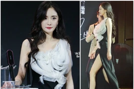 "Nữ hoàng cổ trang Trung Quốc" gây "sốt" với ảnh bị "chụp lén" ngoài đời quyến rũ hút mắt