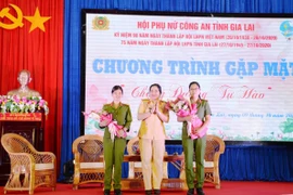 Những "bóng hồng" Công an xã