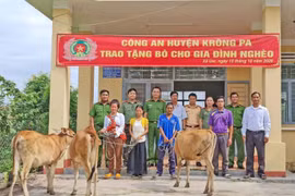 Những việc làm nghĩa tình của Công an huyện Krông Pa