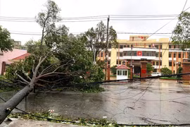 Bão số 9 đổ bộ: 403 xã, phường ở miền Trung - Tây Nguyên mất điện