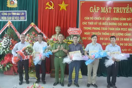 Biểu dương 39 điển hình về phòng cháy chữa cháy