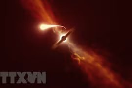 Hình ảnh chi tiết đầu tiên về hiện tượng hố đen "nuốt chửng" ngôi sao