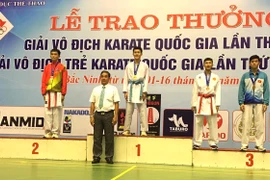 Gia Lai giành 4 huy chương vàng tại Giải Vô địch trẻ Karate quốc gia