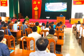 An Khê: 80 học viên tham gia tập huấn nghiệp vụ phòng cháy, chữa cháy