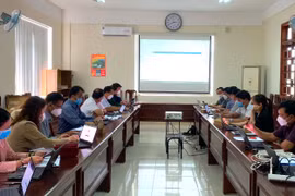 An Khê tập huấn sử dụng hệ thống thông tin phục vụ họp và xử lý công việc