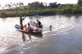 An Khê: Tắm sông 2 học sinh đuối nước