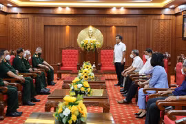 Ban liên lạc Mặt trận Tây Nguyên (B3)-Quân đoàn 3 thăm và làm việc với Thường trực Tỉnh ủy Gia Lai