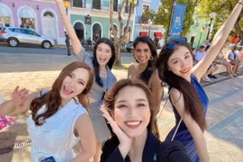 Hoa hậu Đỗ Thị Hà xinh đẹp khi trở lại Miss World, kỳ vọng vào top 5