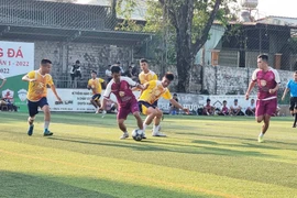 Gia Lai: Khai mạc Giải bóng đá S7 DONA PHARM Cup lần 1-2022