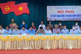 Các đơn vị cao su Tây Nguyên ký kết giao ước thi đua năm 2022