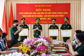 Gia Lai: 6 học sinh giỏi, xuất sắc được Bộ Tư lệnh Bộ đội Biên phòng tuyên dương