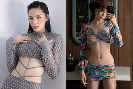 Vẻ nóng bỏng của Hoa hậu Kỳ Duyên ở tuổi 26