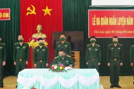 Tiểu đoàn Huấn luyện-Cơ động phát động đợt thi đua huấn luyện năm 2022