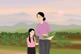 Giêng hai ăn ngọn đậu bùi