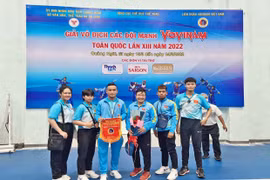 Gia Lai có 4 võ sĩ tham gia Giải vô địch các đội mạnh Vovinam toàn quốc 2022