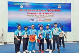 Gia Lai có 4 võ sĩ tham gia Giải vô địch các đội mạnh Vovinam toàn quốc 2022