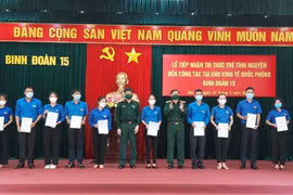 Binh đoàn 15: Tiếp nhận 15 trí thức trẻ tình nguyện