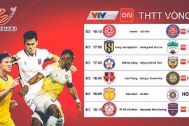 Vòng 3 V.League 2022: Tâm điểm tại "chảo lửa" Vinh