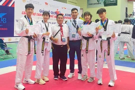 Đoàn Gia Lai đạt 2 huy chương vàng, 1 huy chương bạc tại Giải Vô địch các Câu lạc bộ Taekwondo quốc gia