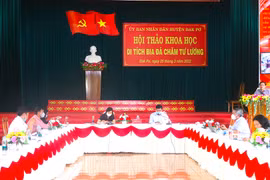 Đak Pơ tổ chức Hội thảo khoa học Di tích bia đá Chăm Tư Lương