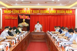 Ban Thường vụ Tỉnh ủy Gia Lai tổ chức hội nghị nghe báo cáo và cho ý kiến về quy hoạch sử dụng đất