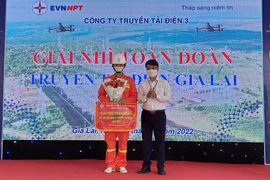 Truyền tải điện Gia Lai giành giải nhì tại Hội thi ứng dụng thiết bị bay không người lái