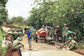 Những công trình thắm tình quân dân