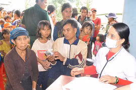 Công ty 75: Quan tâm chăm sóc sức khỏe người dân