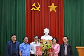 Bổ nhiệm đồng chí Nguyễn Xuân Phước làm Chánh Văn phòng Tỉnh ủy