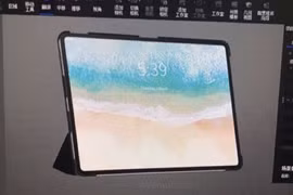 iPad Pro 2018 lộ bản thiết kế với viền siêu mỏng