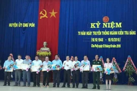 Chư Pưh: Kỷ niệm 70 năm ngày truyền thống Ngành Kiểm tra Đảng