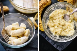 3 công thức mặt nạ trị mụn, sáng da, mờ nếp nhăn từ chuối chín