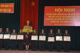 Gia Lai: Tìm kiếm, quy tập 99 hài cốt liệt sĩ