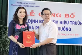 Bổ nhiệm Hiệu trưởng, Phó Hiệu trưởng Trường THPT chuyên Hùng Vương