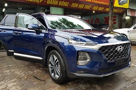 Hyundai Santa Fe 2019 xuất hiện trên phố Hà Nội