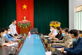 Đoàn công tác Viện Vệ sinh dịch tễ Tây Nguyên hỗ trợ TP. Pleiku phòng-chống dịch