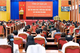 Gia Lai: Hội nghị cán bộ toàn tỉnh học tập, quán triệt các văn bản của Đảng
