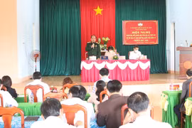 Đại biểu Quốc hội tỉnh Gia Lai tiếp xúc cử tri huyện Mang Yang