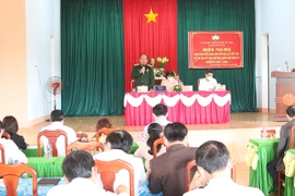 Đại biểu Quốc hội tỉnh Gia Lai tiếp xúc cử tri huyện Mang Yang